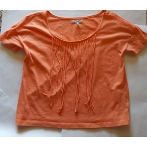 Coral Tassel Shirt